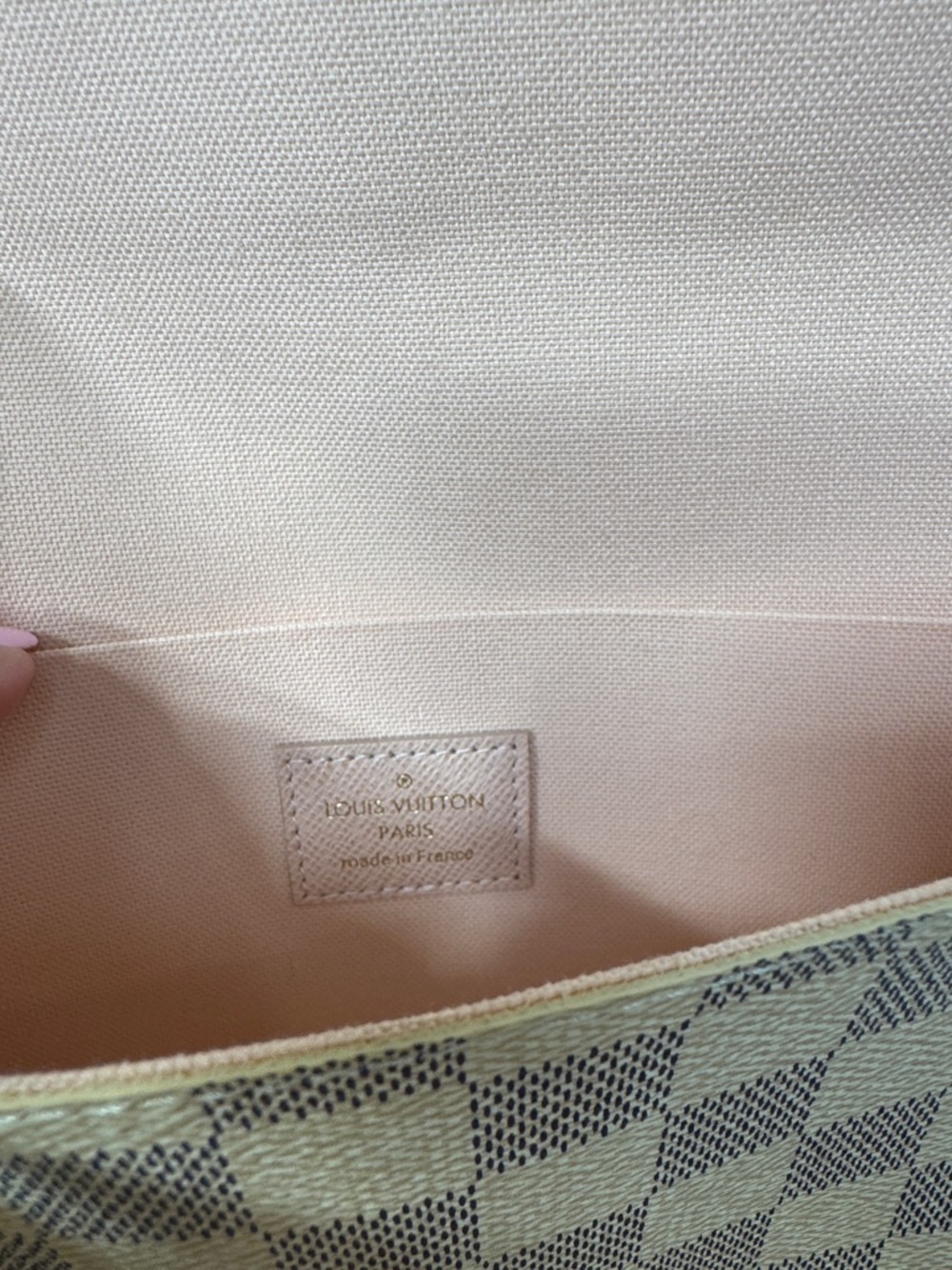 Louis Vuitton Damier Azur Pochette Félicie - LIKE NEW - FULL SET - Picture 9 of 16